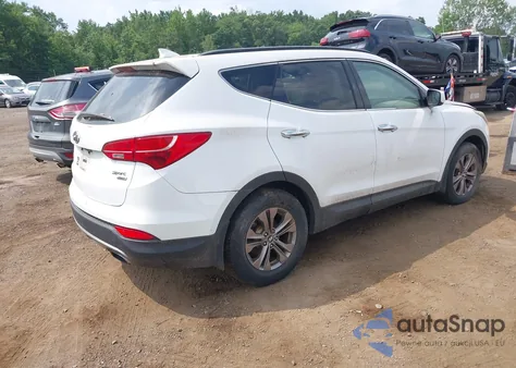 2013 Hyundai Santa Fe Sport from USA, damaged, VIN 5XYZUDLBXDG035953